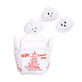 BarkBox Andi's Dumplings 4-in-1 Interactive Plush Dog Toy - color: Andi's Dumpling - Small