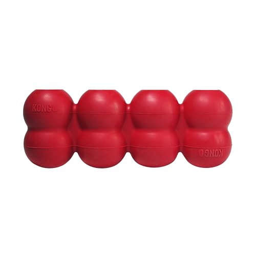 KONG Goodie Ribbon, Stuffable Natural Rubber Dog Toy, for Large Dogs - size: Large (Pack of 1)