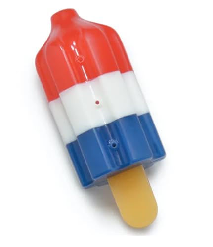 PUREPET Rocket POP Freezable Water Toys for Dogs Keep Your Pup Cool on Hot Humid Days (7.25 inch Large Rocket POP) - size: 7.25 inch Large Rocket POP
