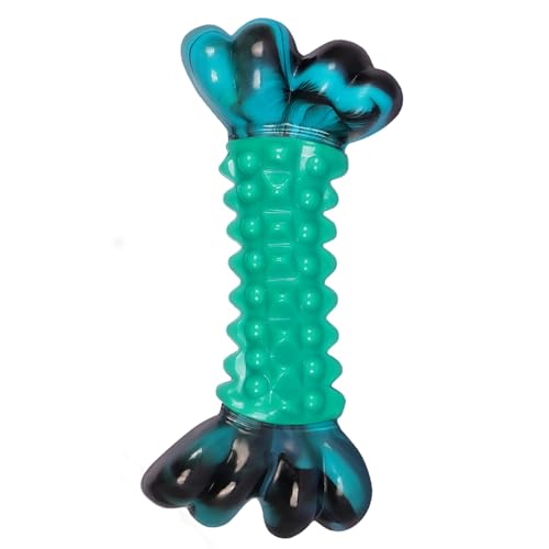 Durable Nylon Dog Bones for Aggressive Chewers,Indestructible Dog Toy,Dog chew Toys–Bacon Scented Tough Chew Toys for Medium and Large Breeds
