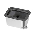 Marchul 10L Stainless Steel No Spill Water Bowl for Dogs, Slow Water Bowl for Large Dogs Anti Slip, No Splash Mess Proof Water Dispenser for Sloppy Drinkers Indoor Outdoor - size: 10L