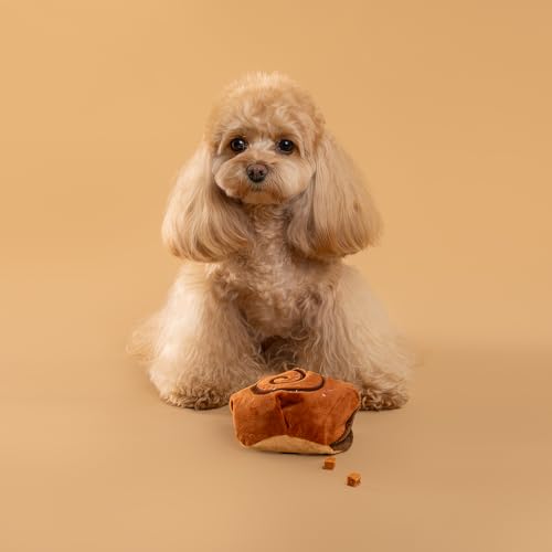 CHEWFFON Interactive Snuffle Toy, Sniffing Enrichment Fun for Dogs - style: Cinnamon Roll