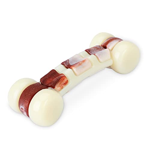 Tikaton Hammerbone Durable Dog Chew Toy for Aggressive Chewers, Beef Flavor Dog Toy, Medium - size: Medium