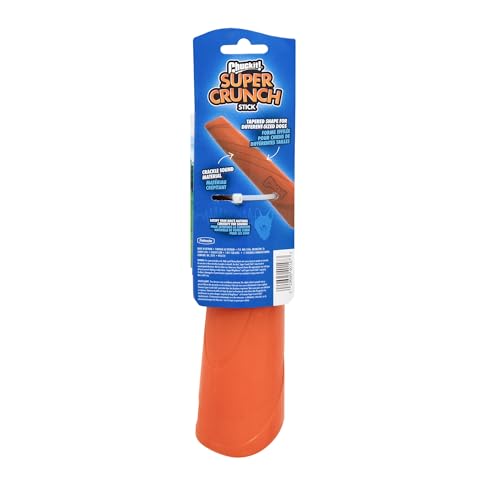 Chuckit! Super Crunch Fetch Stick Dog Toy, Durable TPR, Breeds 20-100 lbs - style: Super Crunch Stick