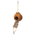 Prevue Pet Products Naturals Coco Hideaway with Ladder - style: Double Coconut with Ladder