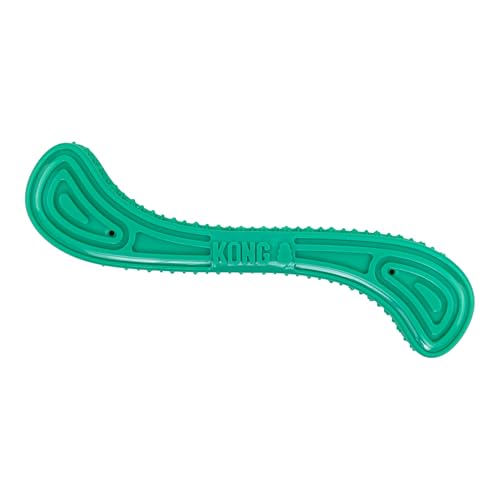KONG CoreStrength Dog Toy – Stick -Durable Tough Chew Toy for Medium & Large Dogs – Textured Dental Chew for Teeth & Gums – Fetch & Interactive Play - color: Stick