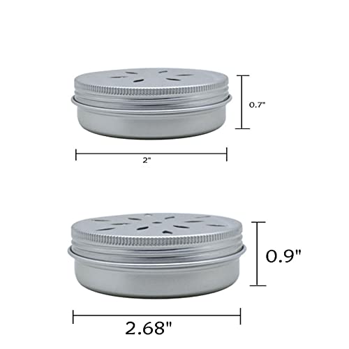 CHENGXINWENHUA Dog skent Work tins 6 Pack，Dog Scent Training Box，Dog Nose Work containers (6pc L+6pc S)