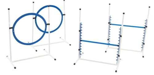 Better Sporting Dogs 4 Pack Adjustable Dog Agility Jumps