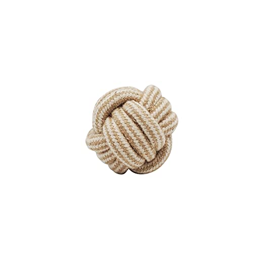 Dog Chew Toys-Puppy Tug Toys-Natural Cotton Rope-Pets Teething Interactive Knots for Small Medium Dog Mutt (Set of 4)