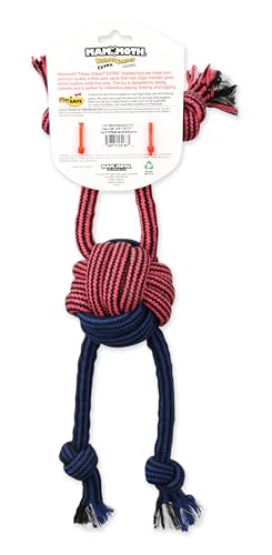 Mammoth Pet Products 43725187: Extra Flossy Chew Monkey Fist Dog Toy, 18In - size: Large 18", style: Monkey Fist w/4 Rope Ends