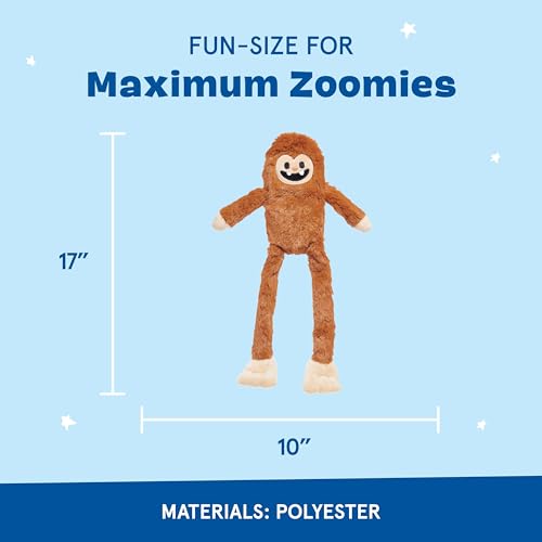 BarkBox Sasquatch Josh Interactive Plush Dog Toy - color: Sasquatch Josh, size: Large