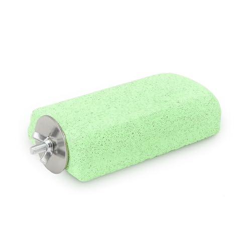 Hypeety Bird Beak Grinding Stone Cage Calcium Mineral Paw Grinding Block - color: Perch Stand