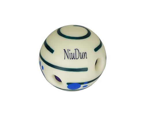 Swing Cluck Ball, A Great pet Dog Toy,Dog Toys,Dog Ball or Dog Balls. Full of Fun. When a Dog Bites it, it can Make Giggles. It's a Beloved Toy for Pets,Giggle Ball for Dogs (Glow in The Dark) - color: Glow in The Dark