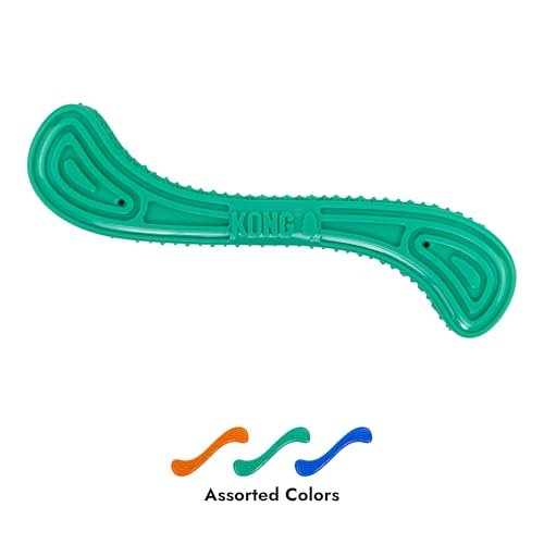 KONG CoreStrength Dog Toy – Stick -Durable Tough Chew Toy for Medium & Large Dogs – Textured Dental Chew for Teeth & Gums – Fetch & Interactive Play - color: Stick
