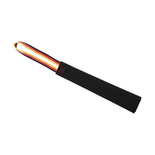 Dog Bite Rag Leather Tug Toy with Handle for Training