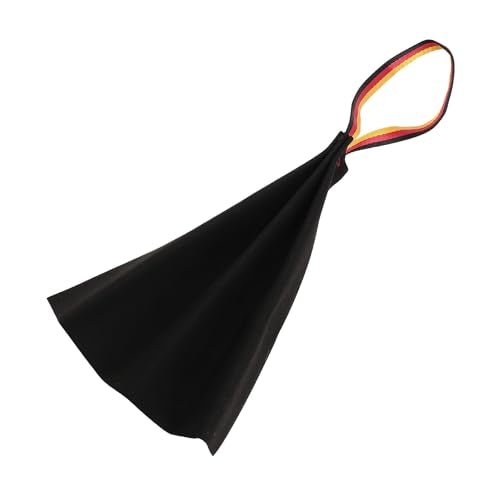 Dog Bite Rag Leather Tug Toy with Handle for Training