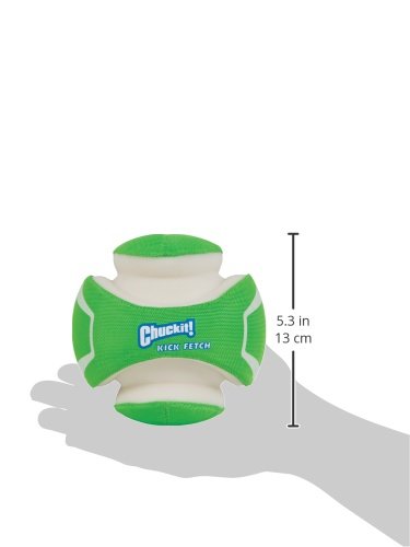 ChuckIt! Kick Fetch Dog Toy Ball, Glow In The Dark, Small - size: Small, style: Max Glow