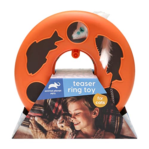 Animal Planet Chase Cat Toy- Orange