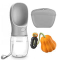 3-in-1 Dog Walking Kit - Silicone Treat Pouch, Portable Water Bottle (350ml) & Rope Tug Toy - Hands-Free Training Set
