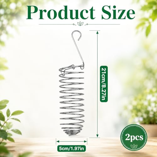 Millet Holder for Bird Cage, 2 Pack Spray Millet Treat Holder