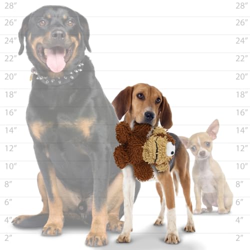 MIGHTY® 2 Pack Microfiber Small Monkey Dog Toys - color: 2PK Brown Monkey