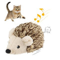 Gigwi Interactive Moving Cat Toy, USB-Charged Squeaky Hedgehog for Cats - color: Updated USB Rechargeable Hedgehog