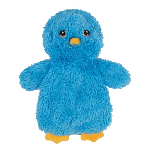 Best Pet Supplies Interactive Squeaky Dog Toy - Baby Chicken, Blue - color: Crinkle Chicken (Blue), size: Large