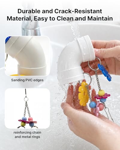 2 PCS Hanging Foraging Chew Toy Interactive Treat Dispenser