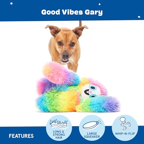 BarkBox Good Vibes Gary Dog Toy - color: Good Vibes Gary