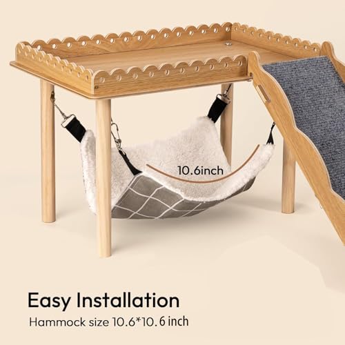 3-in-1 Guinea Pig Hideout, Large Wooden Guinea Pig House