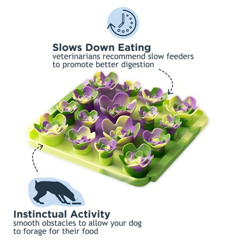 Tall Tails Spring Foraging Mat 3-Pack for Dogs and Cats – Slow Pet Feeder Puzzle Mat for Easy & Engaging Feeding