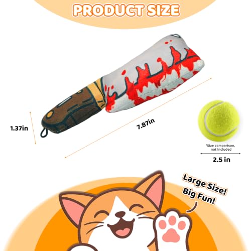 Catnip Toy [2000mg Premium Catnip], Cleaver Style Cat Kicker Toy - color: Cleaver Style
