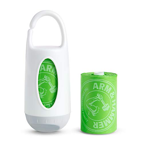 Munchkin Arm & Hammer Diaper Bag Dispenser, 24 Disposal Bags - size: 1 Count (Pack of 1), style: Dispenser + 24 Bags