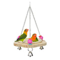 Wontee Bird Nest Parrot Breeding Nest Bed Bird Hanging Swing for Budgies Parakeets Conures Cockatiels Caique Senegal Parrot (Cotton Rope) - color: Cotton Rope