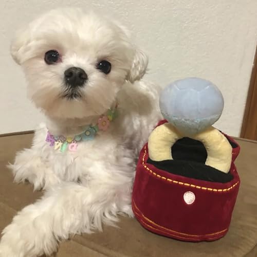 Dog Wedding Toy Engagement Plush Ring Box for Dog Birthday Funny Gifts
