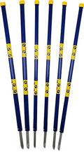 ActiveDogs Dog Agility Weave Poles, Dog Agility Equipment Set - size: Set of 6 - Poles Only