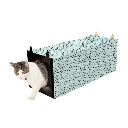 Kitty City Paper Bag Scratchers for Cats, Blue Paper Bag Tunnel Scratcher - style: Blue Paper Bag Tunnel Scratcher