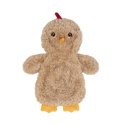 Best Pet Supplies Interactive Squeaky Dog Toy - Baby Chicken, Khaki - color: Crinkle Chicken (Khaki), size: Large