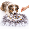 Snuffle Mat for Dogs, Square Grey - Travel Friendly Dog Sniff Mat