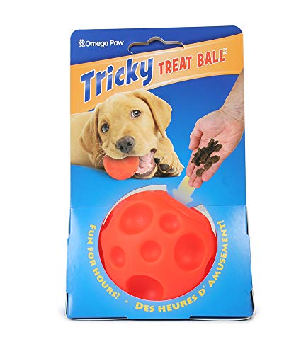 Omega Paw Authentic Tricky Treat Ball Small 2.5" Size, Small (Pack of 8) - size: Small (Pack of 8)
