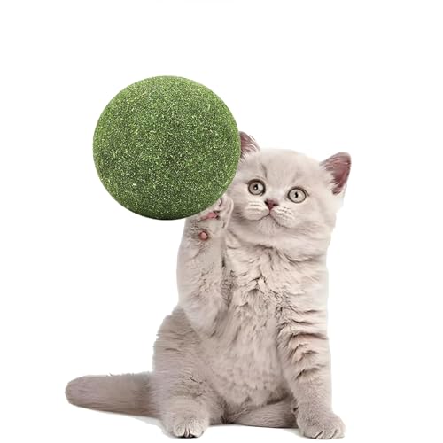 3 inch Giant Catnip Ball for Cats, Large Catnip Ball for Cats Indoor - size: 3 Inches