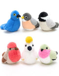 Muiteiur 6Pcs Chirping Bird Stuffed Animals, Shake Sound Plush Set for Kids - style: Sound Birds