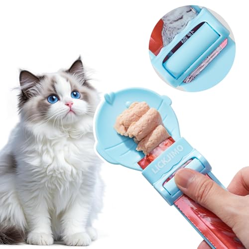 3PC Churu Spoon for Kitten with Roller,Easier to Squeeze - color: 3 pack spoons