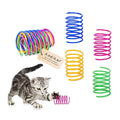Andiker 12 Pcs Colorful Cat Spring Toys for Indoor Cats and Kittens