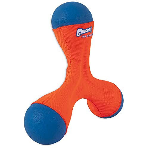 Chuckit! Triangular Fetch & Tug Dog Toy (Pack of 12) - size: Medium (Pack of 12), style: Tri-Bumper
