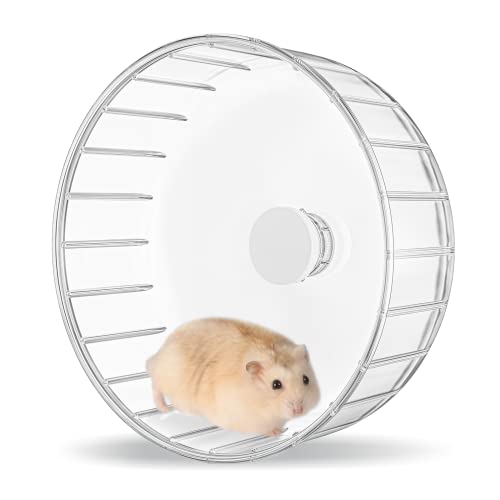 BUCATSTATE Hamster Wheel Silent, 5.5in Exercise Running Whees Quiet Spinner Mouse Wheels for Gerbil Dwarf Syrian Hamster Rat Mice - size: 5.5inch