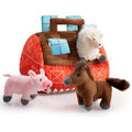 Hollypet Squeaky Hide and Seek Dog Toys for Small and Medium Dogs, Farm - style: Farm