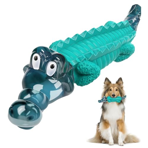 Jeefome Dog Toys for Aggressive Chewers - color: Blue