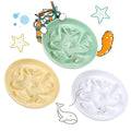 3 Pcs Cat Slow Feeder Bowl – Whisker Friendly Melamine Puzzle Feeding Cat Bowl for Slow Eating – Wet & Dry Food – Dishwasher Safe, Lightweight, Non-Slip (Shell White + Seafoam Green + Buttercream - color: Shell White + Seafoam Green + Buttercream