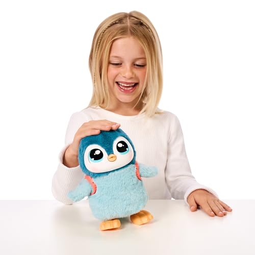 Little Live Pets Walking Penguin My Pet Waddles, Interactive Plush Penguin with 25+ Sounds and Detachable Leash, Toy Penguins for Kids of Ages 5+ - style: Walking Penguin